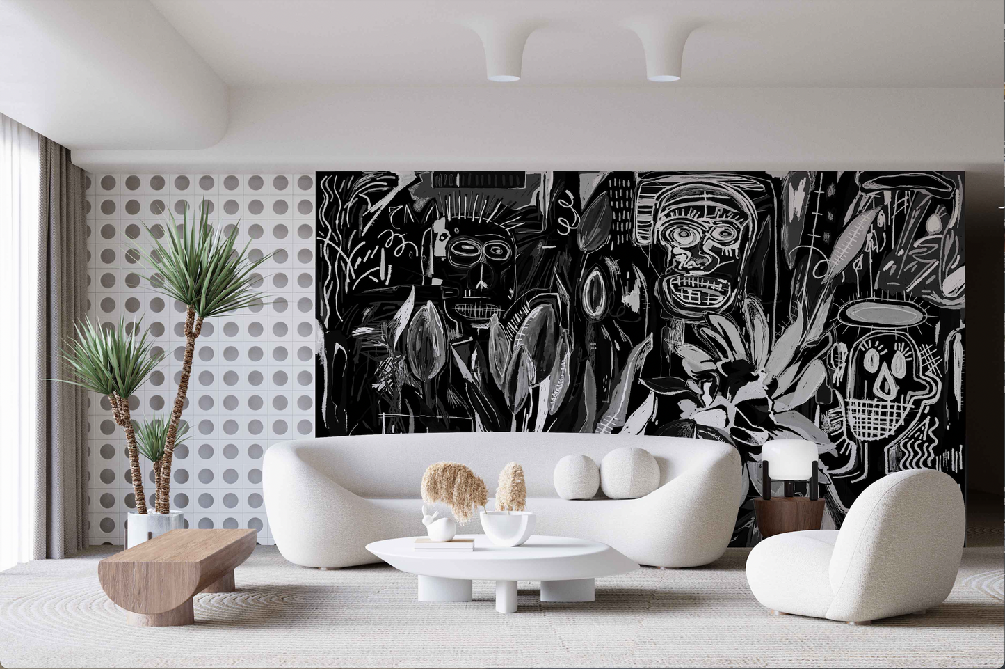 Esprit Basquiat N&B