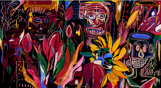 Echantillon Esprit Basquiat Noir