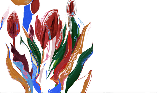 Echantillon Danse des couleurs Blanc