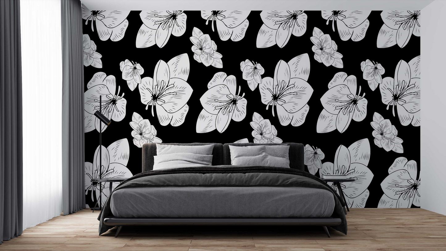 Noir Floral Chic